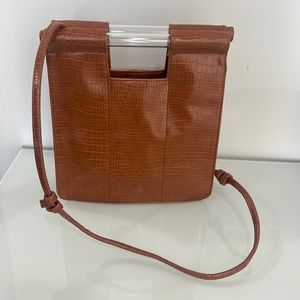 Beis Crossbody Bag in Cognac